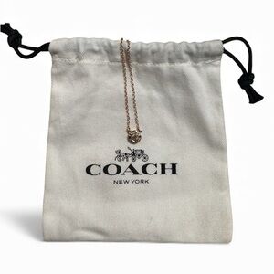 *New Price Drop** Coach Rose Gold Chain Necklace